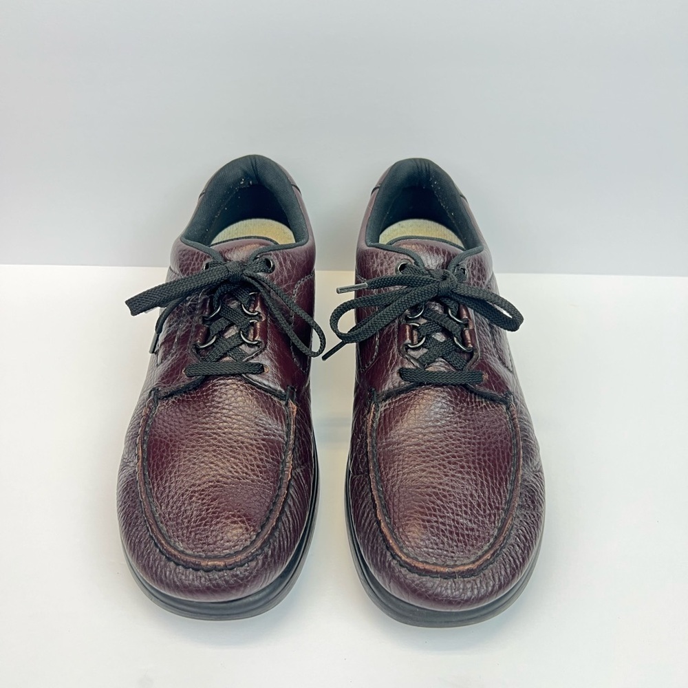 Vintage SAS Men’s 10.5N Lace Up Oxford Shoes Brown Leather Comfort Walk Sneakers